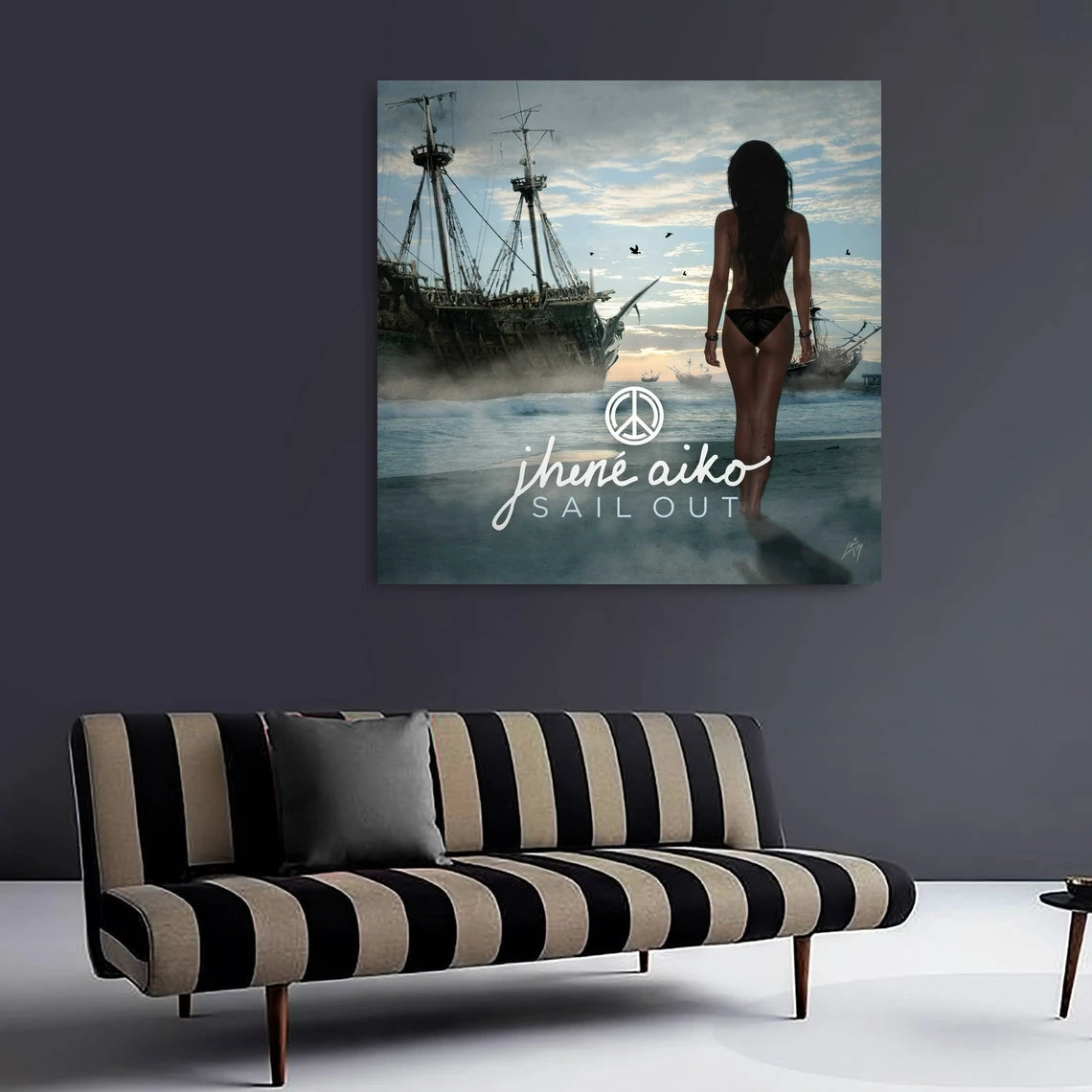 JhenÉ Aiko -  Sail Out Music Album Cover Canvas Music Star Poster Home Wall Painting Decoration (No Frame)