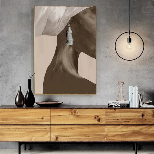 modern black art woman pictures canvas wall painting vintage home decor canvas posters decoration salon canvas prints no frame