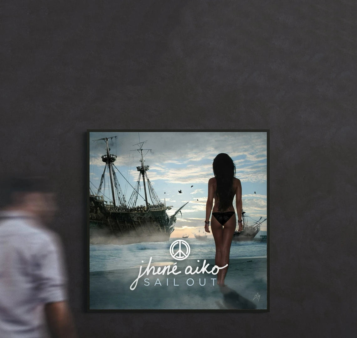 JhenÉ Aiko -  Sail Out Music Album Cover Canvas Music Star Poster Home Wall Painting Decoration (No Frame)