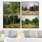 Home Decoration  Art Wall Pictures for Living Room Poster Print Canvas Printings Paintingsn Russian Ivan I. Shishkin Forest 2