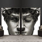 Black And White David Sculpture Canvas Paintings On The Wall Posters And Prints Portrait Wall Art Canvas Pictures Decor Cuadros