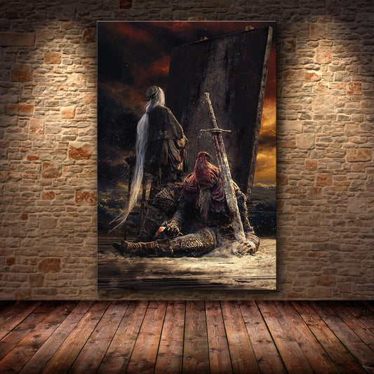 Unframed The Game Poster Decoration Painting of The Dark Souls 3 on HD Canvas  canvas painting art posters and prints