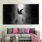 The Angel Lucifer Falls From Heaven Canvas Painting Black Wings Anime Posters and Prints for Living Room Decoration Cuadros