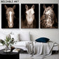 Modern Animal Horse Portrait Canvas Painting Poster and Prints Wall Art Pictures For Living Room Home Decor No Frame