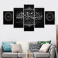 5 Panel The Quran Islamic Calligraphy Canvas Painting Motto Mosque Posters Prints Wall Art Canvas Printed Pictures Home Decor