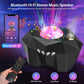 Star Galaxy Projector with Bluetooth Speaker Remote Aurora Moon Night Lights for Bedroom Home Theater Kids Adults Game Parties