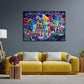 2023 New Orleans Jazz Festival Poster Print Creative Art Canvas Painting Modern Abstract Wall Art Exhibition Room Home Decor