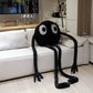 Black coal ball Doll doll Sofa, bedroom, pillow, plush toy Funny Cushion Pillow sofa pillows home decor cute pillow