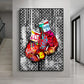 Abstract Luxury Pop Art Posters Boxing Gloves Graffiti Canvas Painting Fashion Wall Art Pictures Home Living Room Decor No Frame