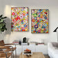 Abstract Takashi Sunflowers Art Canvas Painting for Living Room, Bedroom Posters and Prints, Modern Home Decoration, Wall Poster