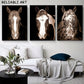 Modern Animal Horse Portrait Canvas Painting Poster and Prints Wall Art Pictures For Living Room Home Decor No Frame