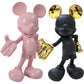 Disney Mickey Mouse Anime Action Figures Cartoon Welcome Mickey Resin Model Statuedoll Home Living Room Decorative Ornaments