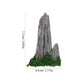 8 Pcs Rockery Decor Micro Landscape Outdoor Garden Mini Rockery Ornament Delicate Mountain Statue Home Decoration