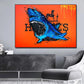 Abstract Luxury Shark Posters Oil Painting Spray Print On Canvas Home Decor Wall Art Modern Pop Hanging Pictures For Living Room