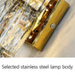 Light luxury crystal wall lamp aisle bedroom bedside lamp modern LED simple living room wall light.