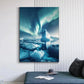 Decorative Painting for Bed Room Decor White Snow Decoration Pictures Room Wall Art Canvas Painting Icebergs 1pcs Aurora Posters