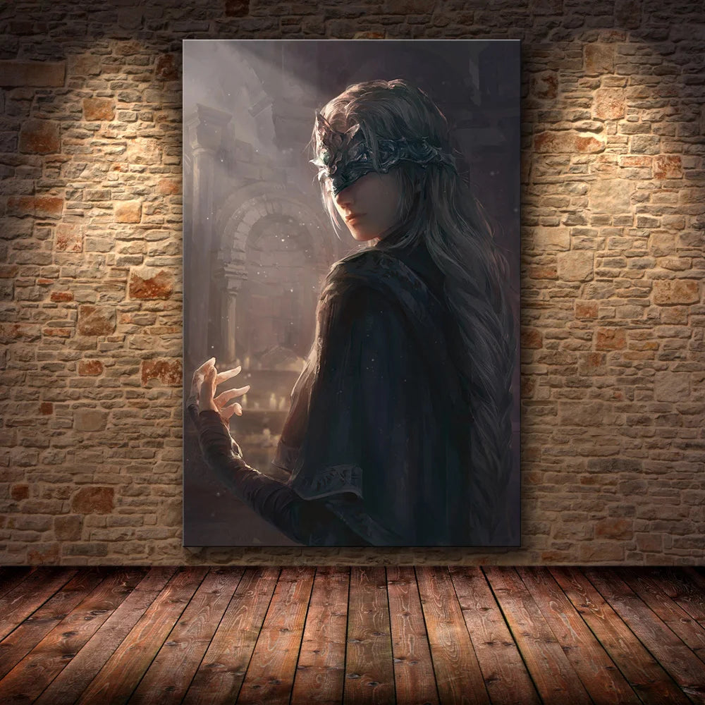 Unframed The Game Poster Decoration Painting of The Dark Souls 3 on HD Canvas  canvas painting art posters and prints