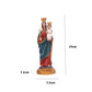 The Virgin Mary holding the Jesus Christ figure home ornament religious Christmas decoration resin crafts