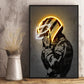 Ayrton Senna Neon Racing Suit Print Poster Modern Graffiti F1 Wall Art Canvas Painting Retro Picture for Living Room Decoration