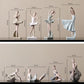 Ballet Girl Resin Figure Figurines Crafts Living Room Bookcase Office Dance Girl Furnishings Interior Decoration Birthday Gifts