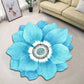 YOMDID Flower Shaped Carpet Bedroom Bedside Rug Household Floor Mat Door Mat Rugs For Living Room Tea Table Bedside Baby Crawl