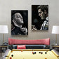 Snooker Billiard Players Posters And Prints Black And White Canvas Painting Wall Art Decor Pictures Photo Billiard Room Chambre