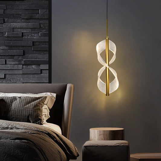 Nordic LED Pendant Lights Indoor Lighting Hanging Lamp Bedroom Bedside Living Dining Tables Home Decoration Lustre Pendant Lamp