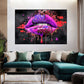 Kiss Me Graffiti Lips Pop Art Canvas Painting Abstract Love Poster And Print Art Wall Pictures For Living Room Home Decoration