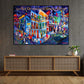 2023 New Orleans Jazz Festival Poster Print Creative Art Canvas Painting Modern Abstract Wall Art Exhibition Room Home Decor