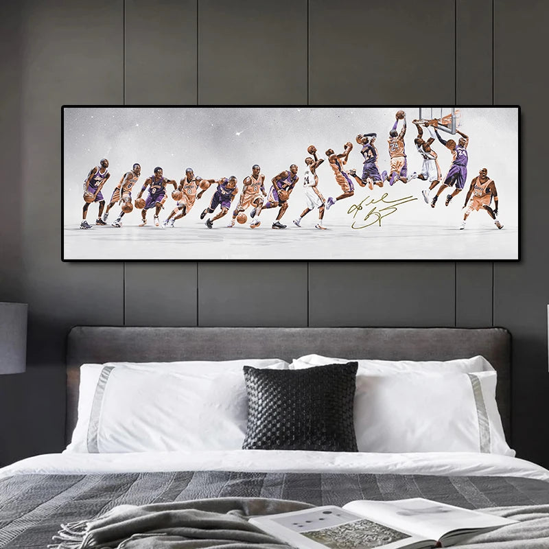 Modern Home Decoration Paintings Basketball Star Posters and Prints Canvas Painting Wall Pictures For Living Room Decor Cuadors