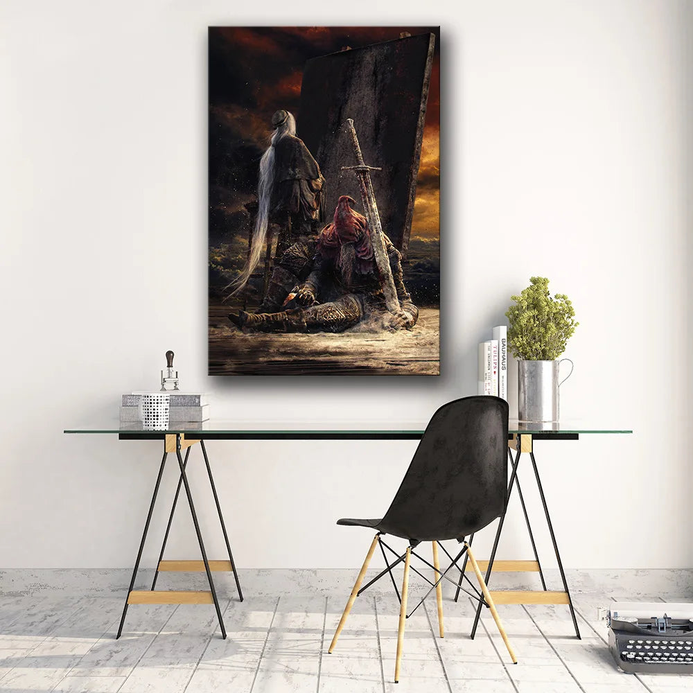 Unframed The Game Poster Decoration Painting of The Dark Souls 3 on HD Canvas  canvas painting art posters and prints