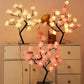 24LED Table Lamp Rose Flower Tree USB Night Lights Christmas Decoration Gift for Kids Room Rose Flower Lighting Home Decoration