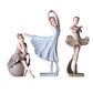 Ballet Girl Resin Figure Figurines Crafts Living Room Bookcase Office Dance Girl Furnishings Interior Decoration Birthday Gifts