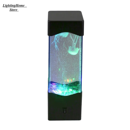 LED Fantasy Jellyfish Lamp USB Powered Color Changing Jellyfish Tank Led Aquarium Lamp Relaxing Mood Night Light Drop Shipping