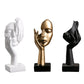 Nordic Abstract Thinker Statue Resin Figurine Office Home Decoration Desktop Decor Handmade Crafts Sculpture Modern Art